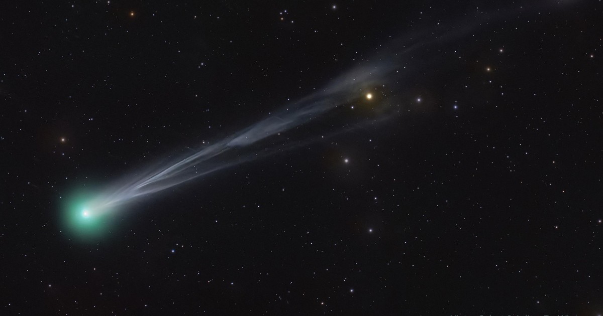 Niesamowite widowisko na niebie. Zielona kometa pojawia się raz na tysiąc lat