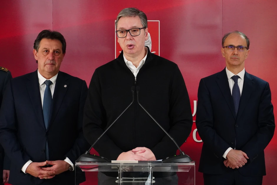 Aleksandar Vučić u Domu garde na Topčideru 