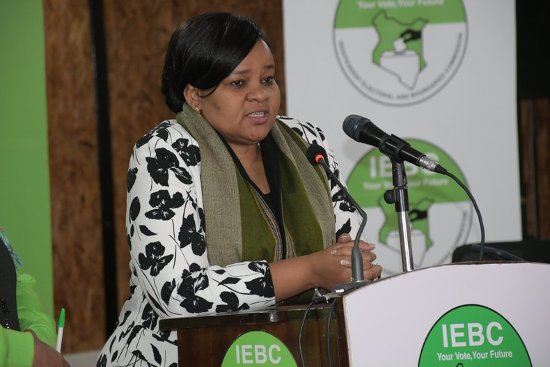 IEBC Vice Chairperson Juliana Cherera