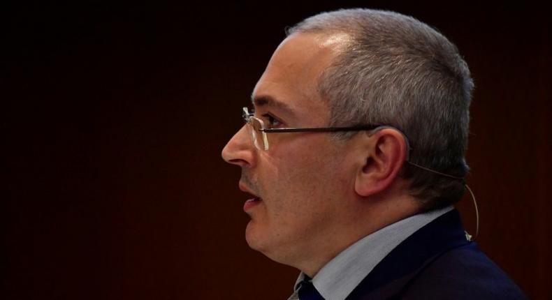 Mikhail Khodorkovsky is the head of the Open Russia movement and a former oil tycoon who served 10 years in jail after openly opposing President Vladimir Putin