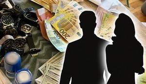 pranje novca siluete 