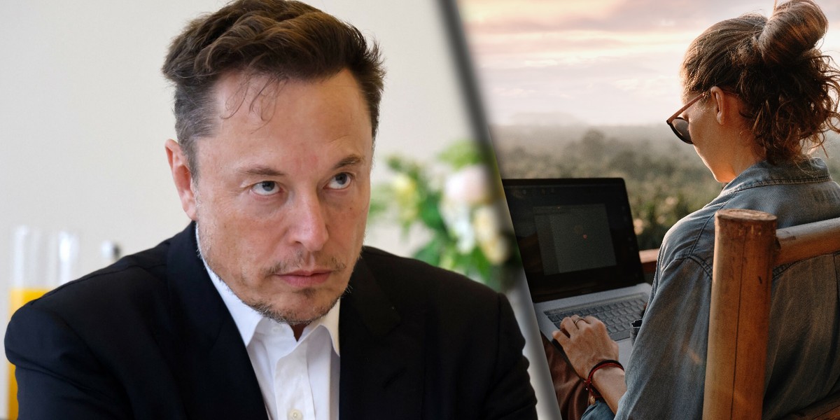 Elon Musk jest zajadłym krytykiem pracy zdalnej