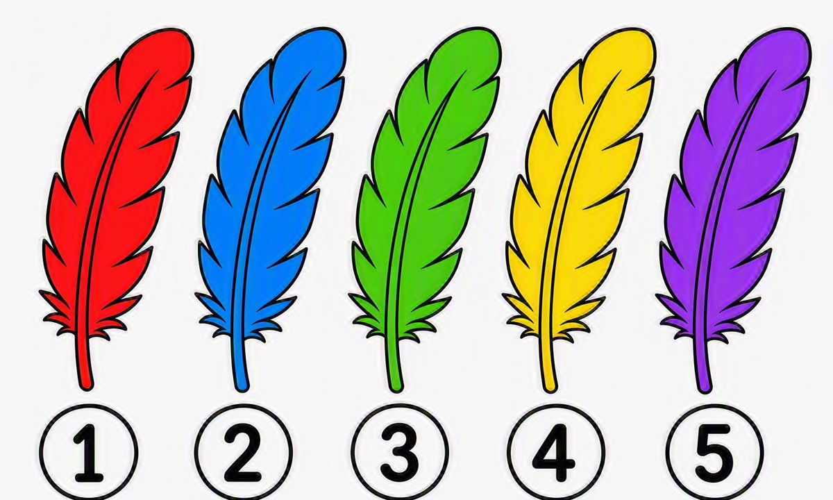Wybierz jedno pióro! Ten prosty test ujawni twój temperament