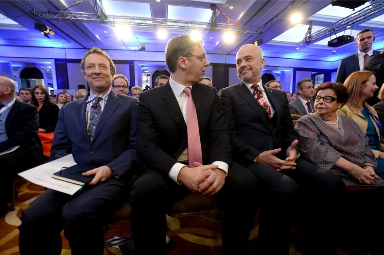 Aleksandar Vučić i Edi Rama