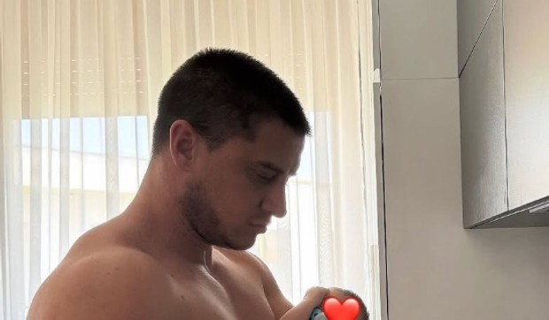 David Dragojević sa sinom