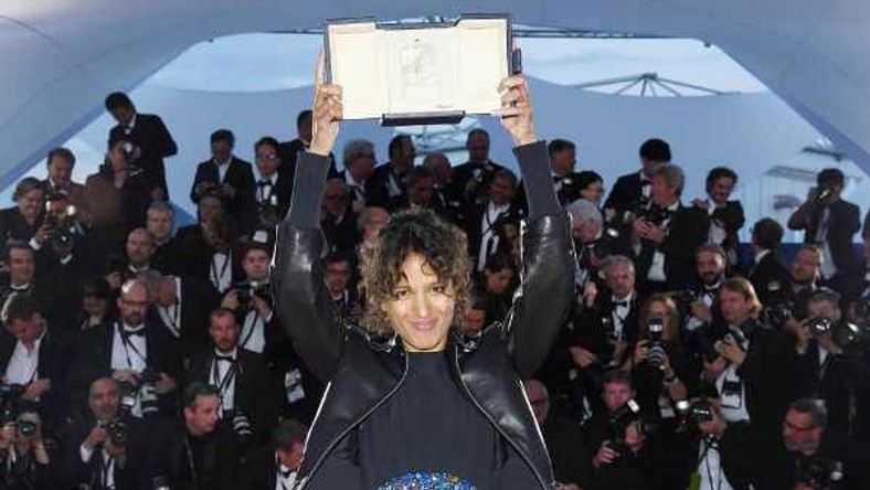 Mati Diop,first black woman to win awards at the Cannes Film Festival (Getty)