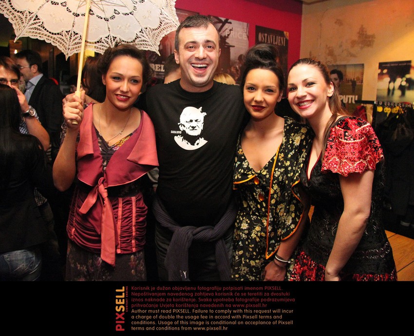 Sergej na premijeri filma "Montevideo, Bog te video“ u Sarajevu