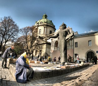 Euro 2012: Kibiców na Ukrainie nie interesują zabytki