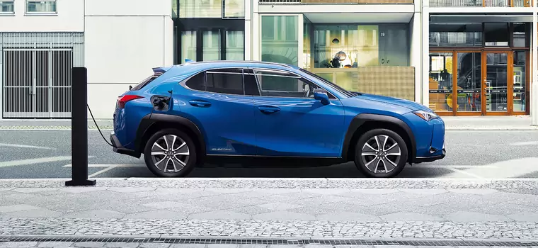 Lexus UX 300e - premium na prąd trafi także do Polski