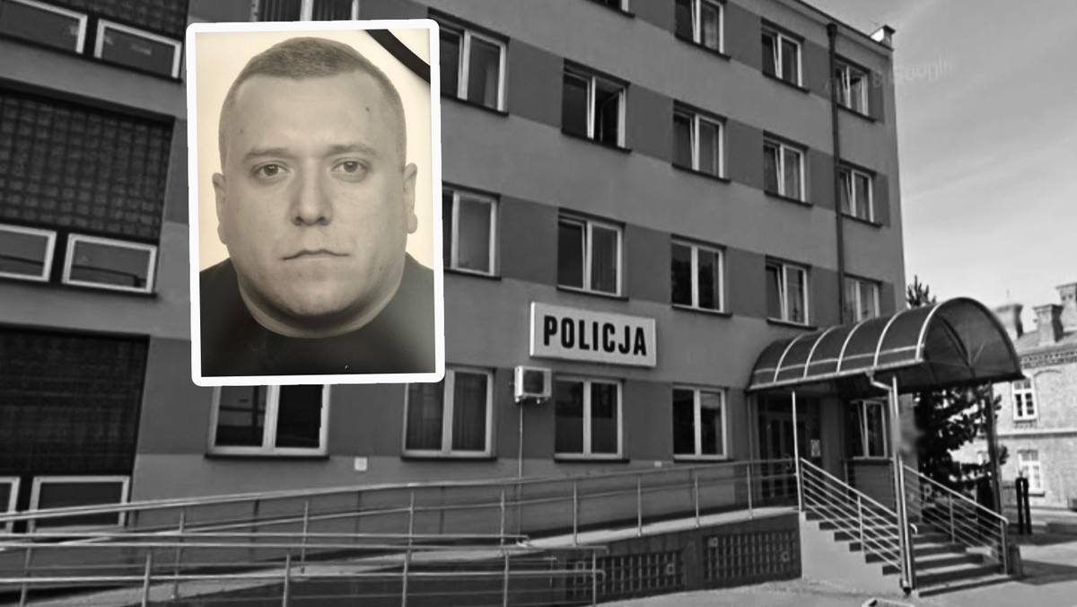 Niespodziewana śmierć policjanta. Pozostawił żonę i syna