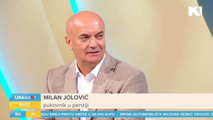 Pukovnik u penziji Milan Jolović