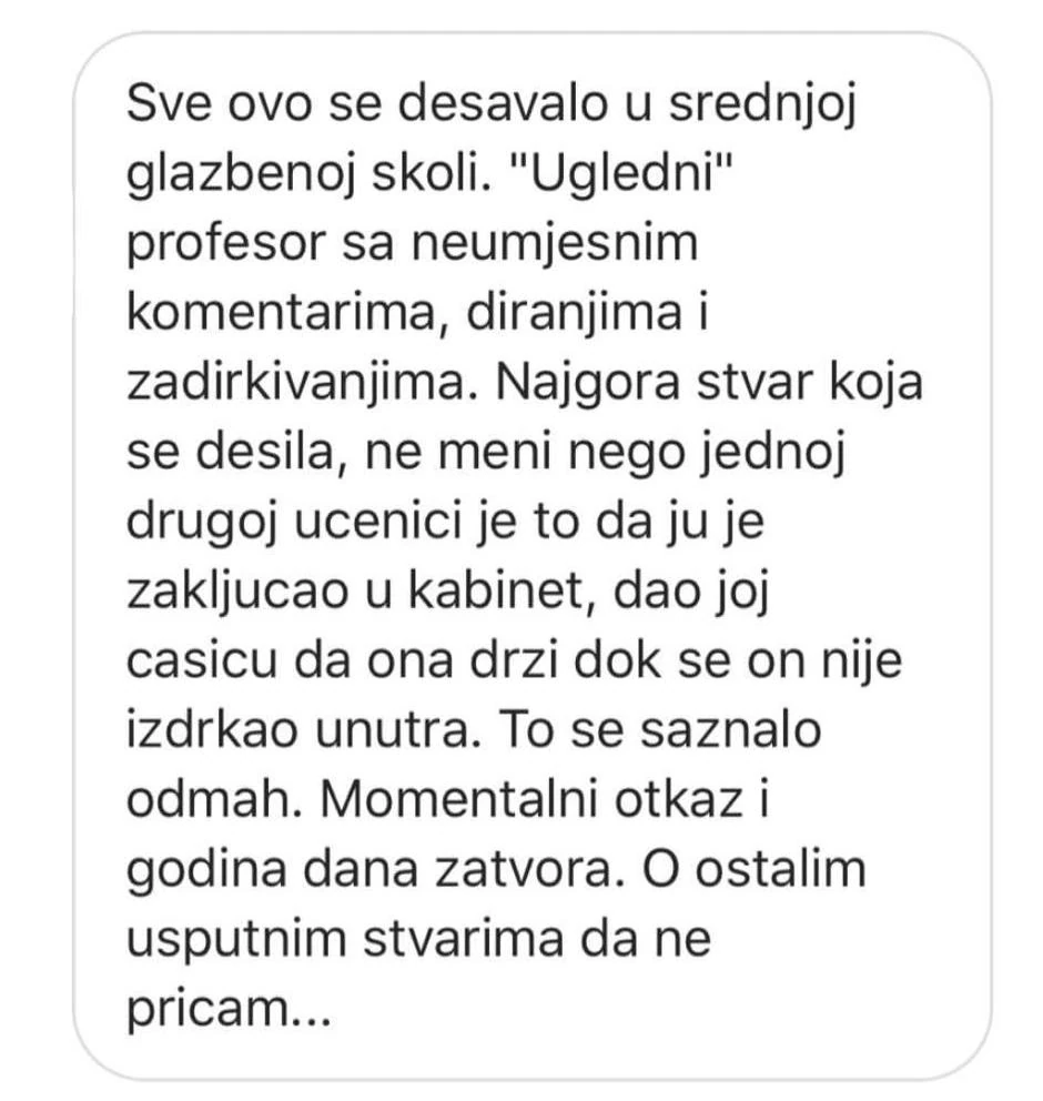 Ejakuliranje profesora u čašu koju je učenica držala