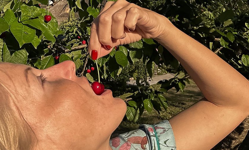 Edyta Pazura spędza wakacje z dala od miasta.