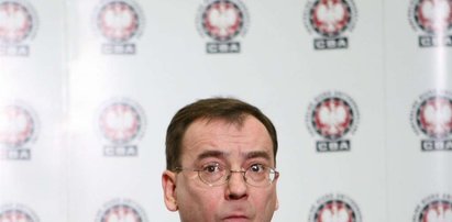 Mariusz Kamiński odesłał pensję CBA