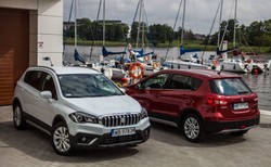 Suzuki trafia w Polsce za trzy punkty. W jakie auta zmieszczą się dwumetrowi koszykarze?