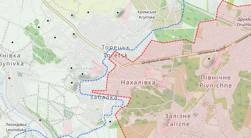 Mapa Toreck, 9 oktobar 2024