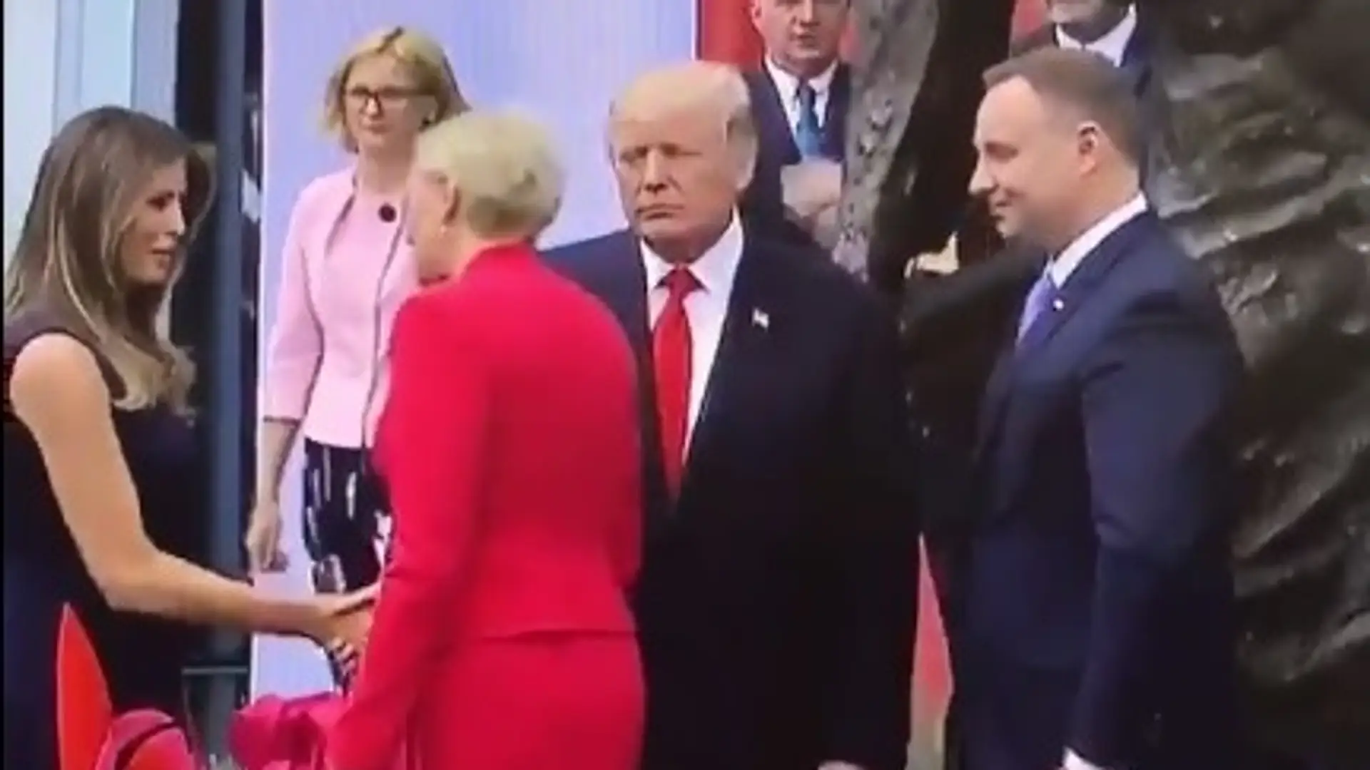 Agata Duda pominęła Donalda Trumpa. Drobna złośliwość czy przypadek?