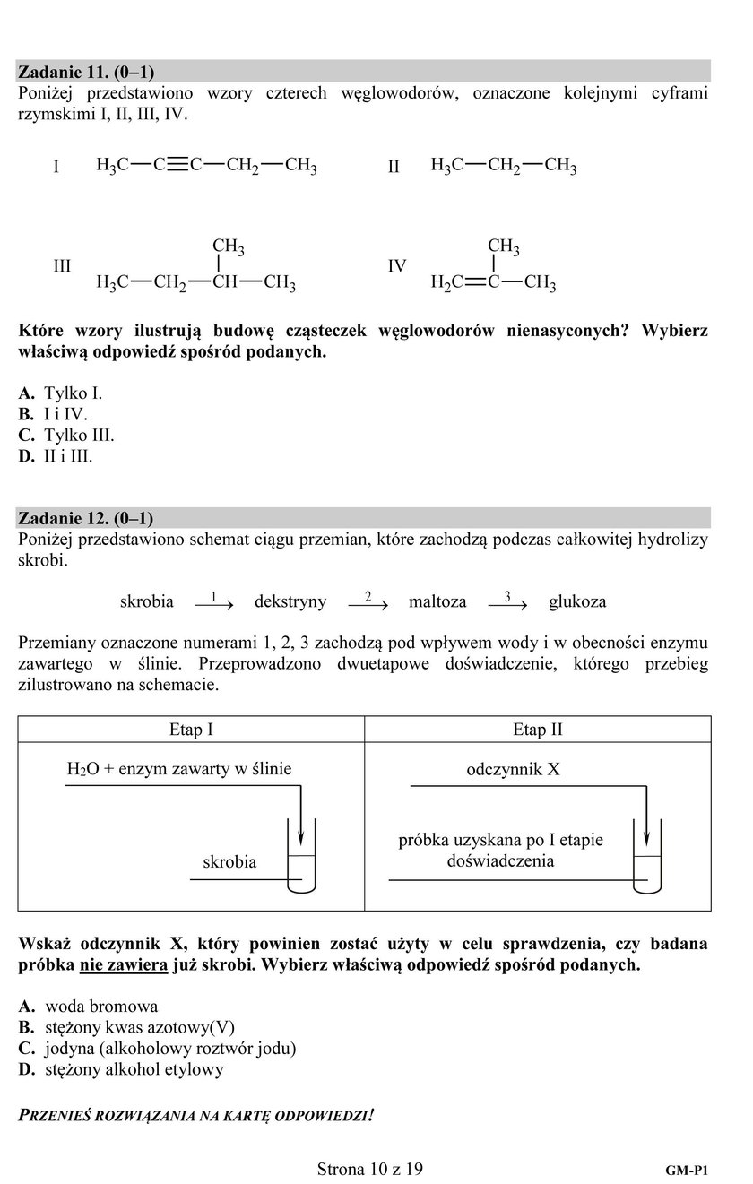 Egzamin gimnazjalny 2017: część matematyczno-przyrodnicza