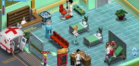 Screen z gry "Sarah's Emergency Room"