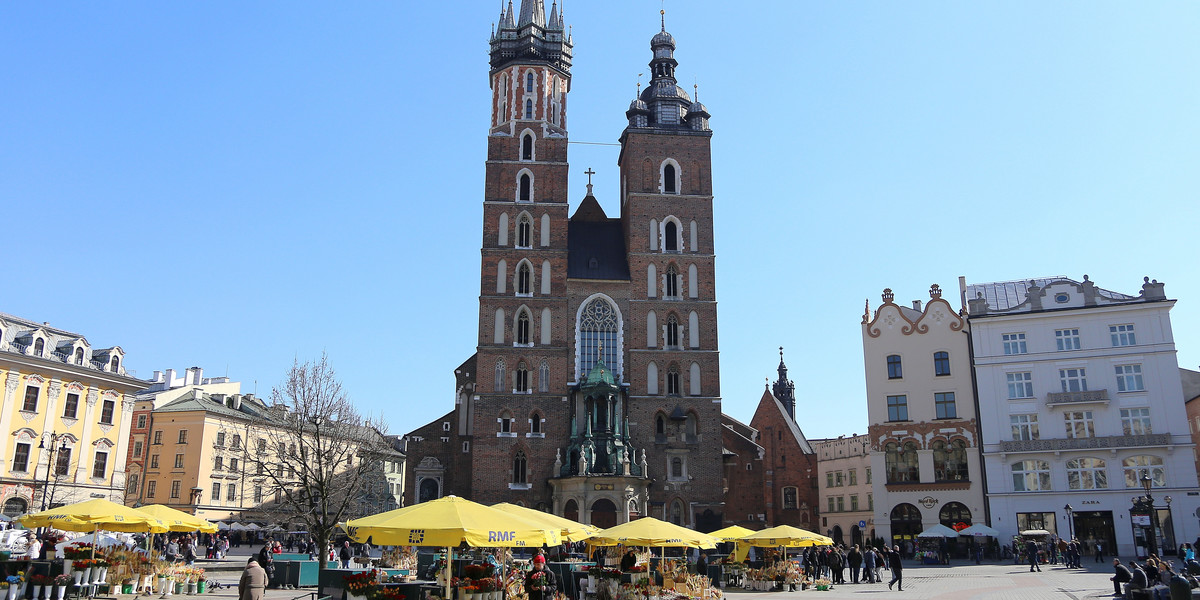 Kraków przyciąga turystów