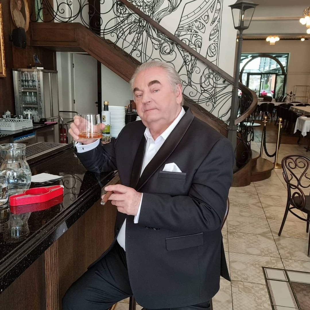 Slovenský spevák Peter Stašák.