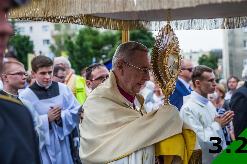 Antoni Macierewicz na poświęceniu pomnika Jezusa w Poznaniu