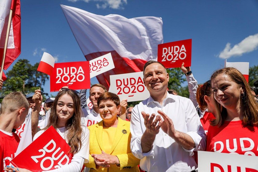 Andrzej Duda najczęściej pokazywany w TVP