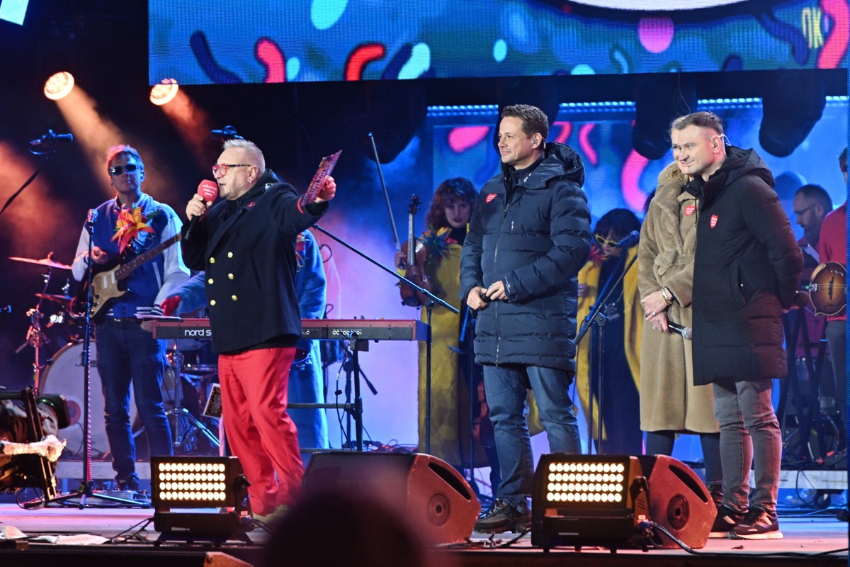 Jerzy Owsiak, Rafał Trzaskowski, Sławomir Nitras