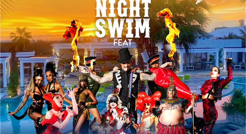 The Night Swim ft Cirque Le Soir live ni Lagos, presented by Breeze Beach Club