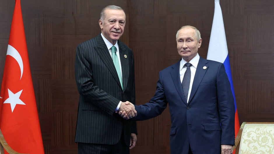 Władimir Putin i Recep Tayyip Erdogan