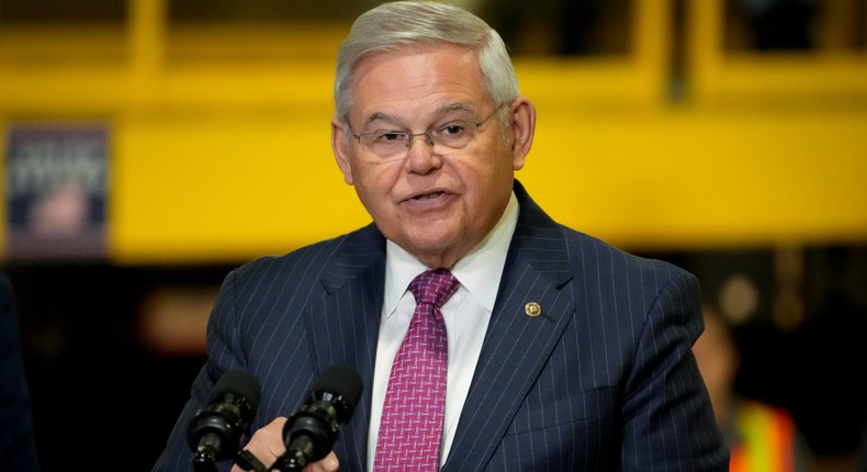 Sen. Bob Menendez of New Jersey.AP Photo/John Minchillo