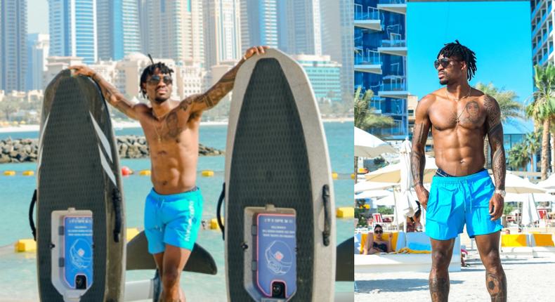 Christian Atsu: Ghana winger shares beach photos from his off-season vacation