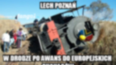 Lech Poznań przegrał z Rakowem Częstochowa w ćwierćfinale PP. Internauci byli bezlitośni