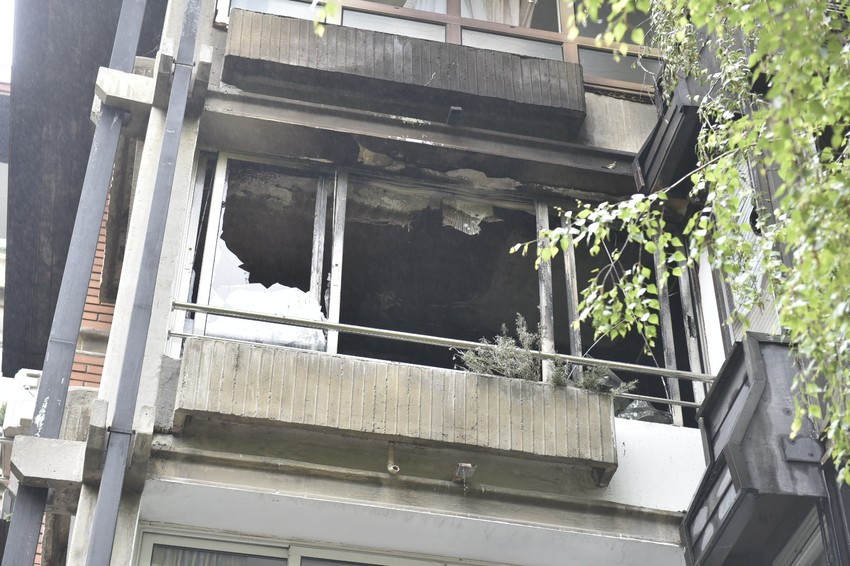 Stan u kom je izbio požar