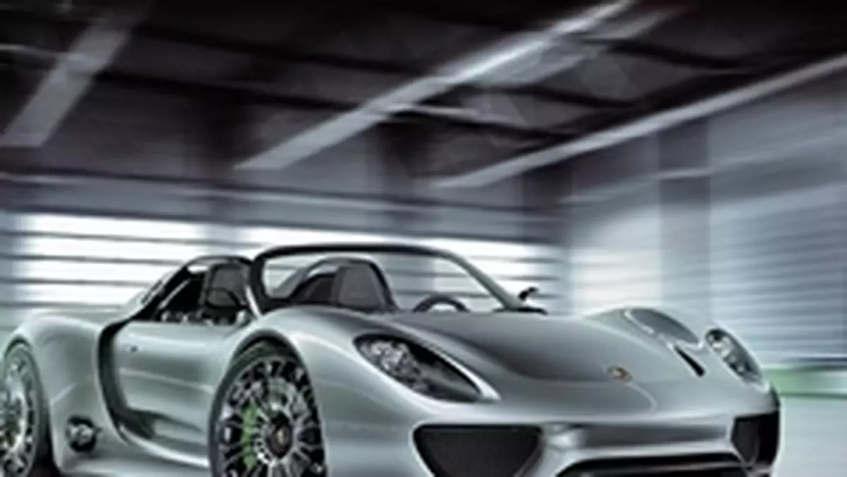 Porsche 918 Spyder ma cztery silniki