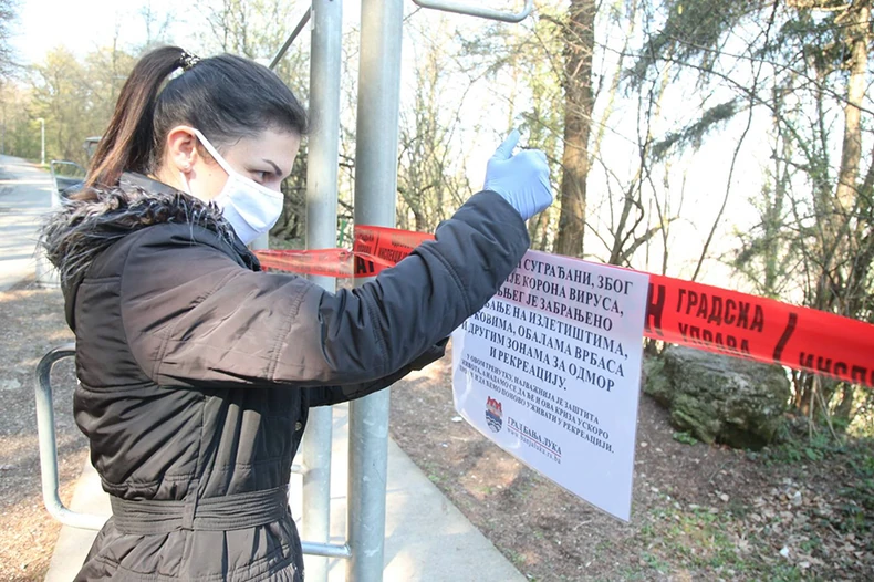 Zabrana okupljanja na najpoznatijem rekreativnom mestu u Banjaluci 