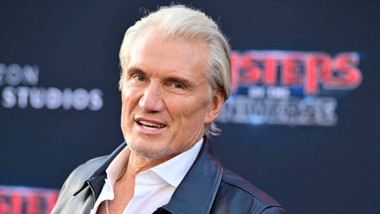 Švédsky herec Dolph Lundgren.