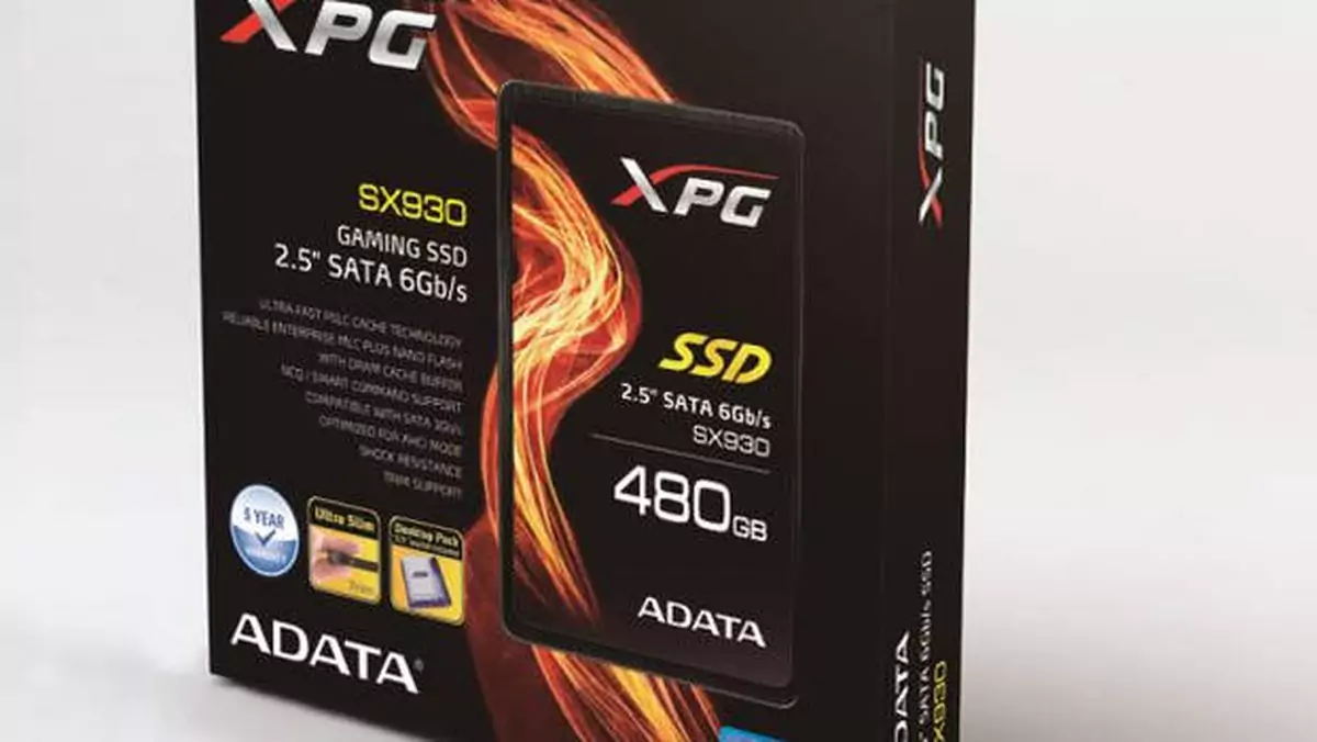 ADATA wprowadza do oferty dyski SSD z serii XPG SX930