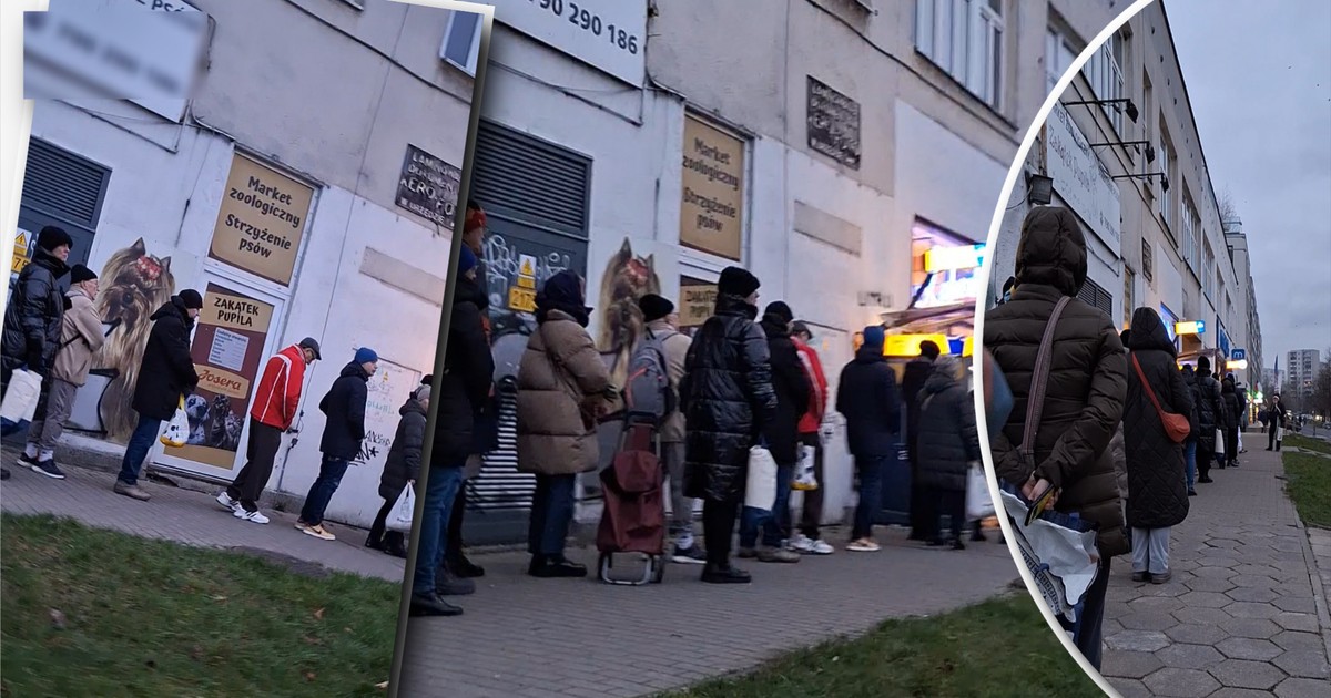 Ludzie stali od świtu w kolejce po chleb. "Ale ludzie, jutro też jest czynne!"