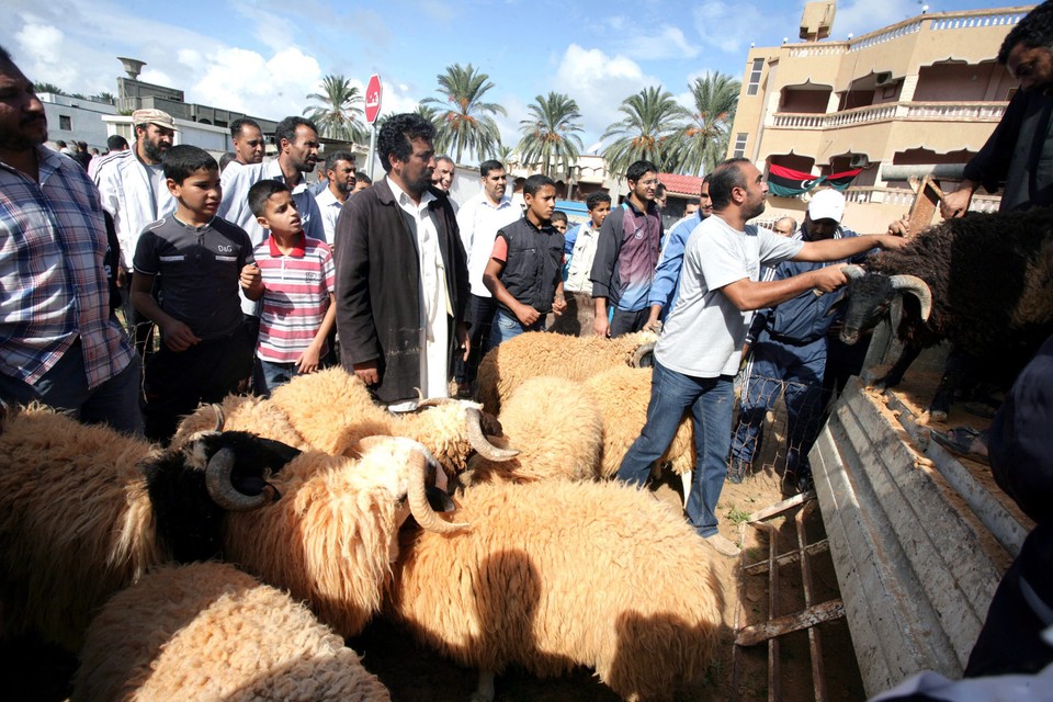 Pierwsze Eid Al Adha po upadku reżimu