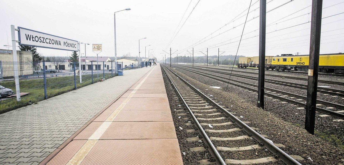 peron kolejowy