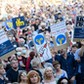 Demonstracja na Placu Wolności w Poznaniu