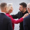 Ursula fon der Lajen i Volodimir Zelenski