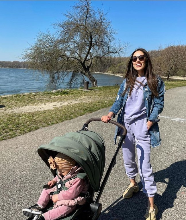Daniela Christová a dcérka Zoja.