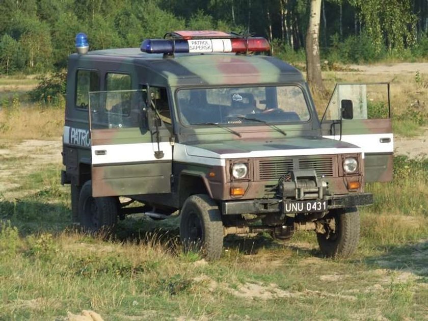 Pocisk został zdetonowany przez saperów