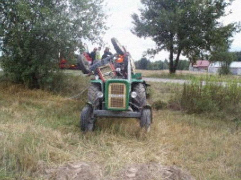 Dramat. Traktor zmiażdżył rolnika!