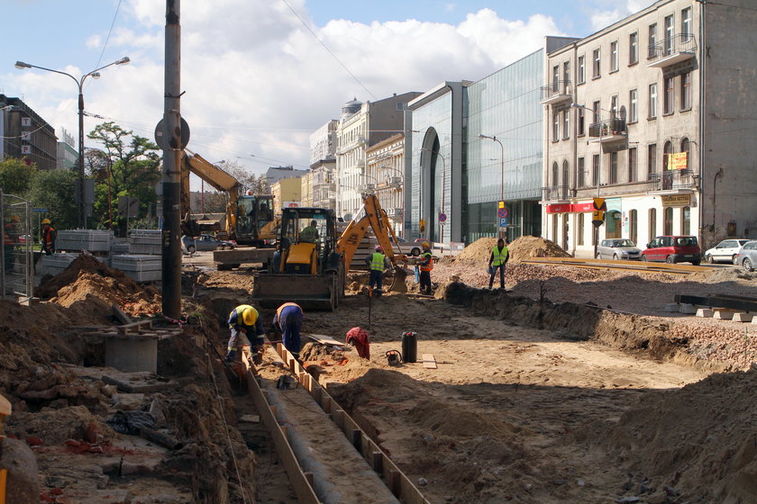 Remonty na łódzkich ulicach 