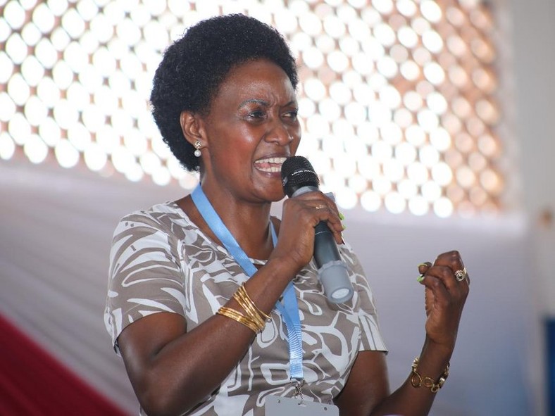 TSC CEO Nancy Macharia during a past function 