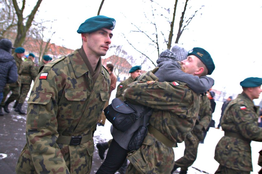 Przysięga żołnierska w Poznaniu