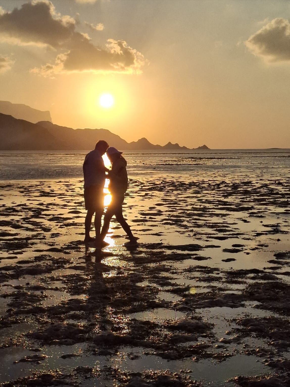 Martin Nikodým a jeho partnerka Martina na romantických fotkách z dovolenky. 